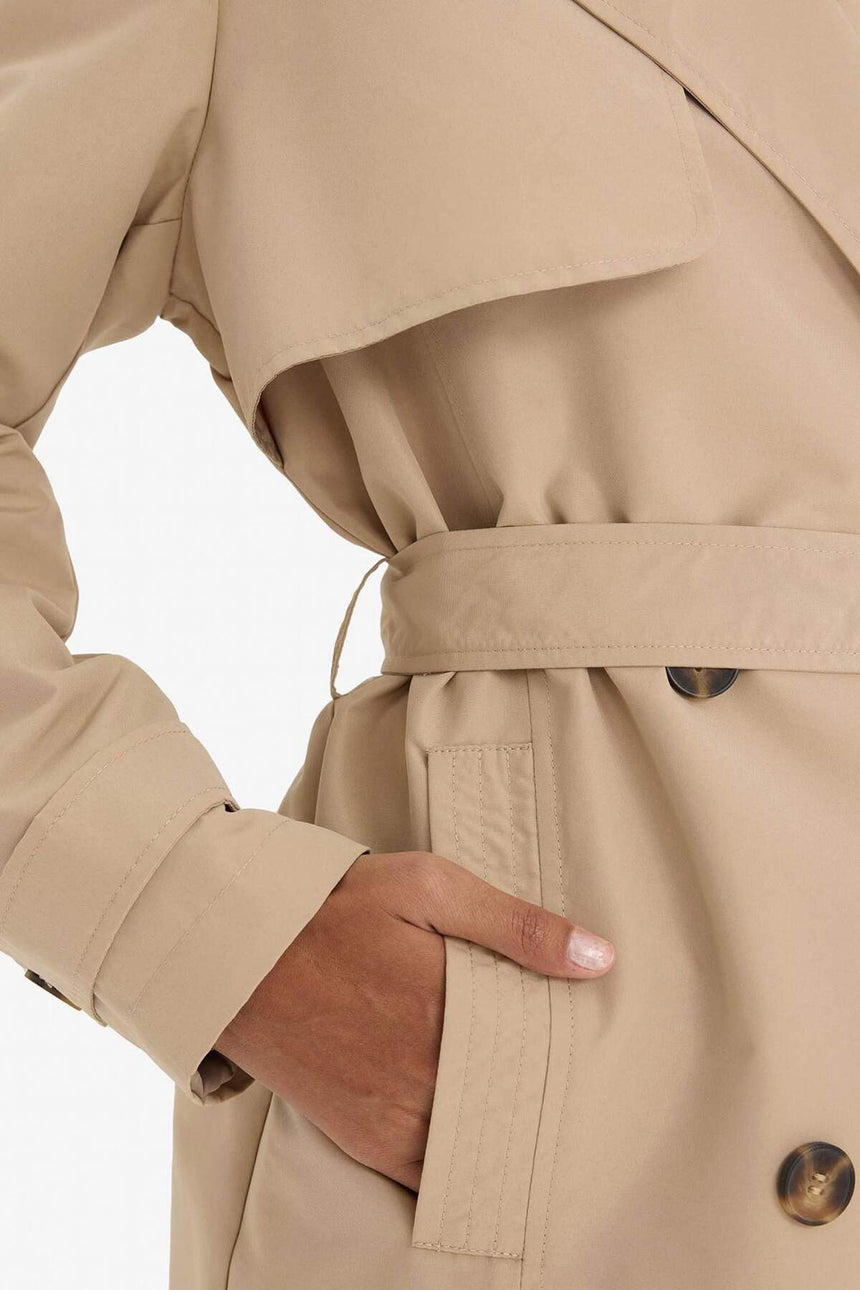Defacto Kadın Trenchcoat E8578Ax - Açık Kahve