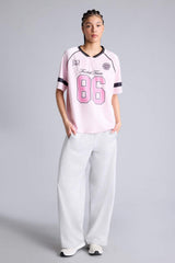 Defacto Kadın Short Sleeve T-Shirt G6228AX - Açık Pembe