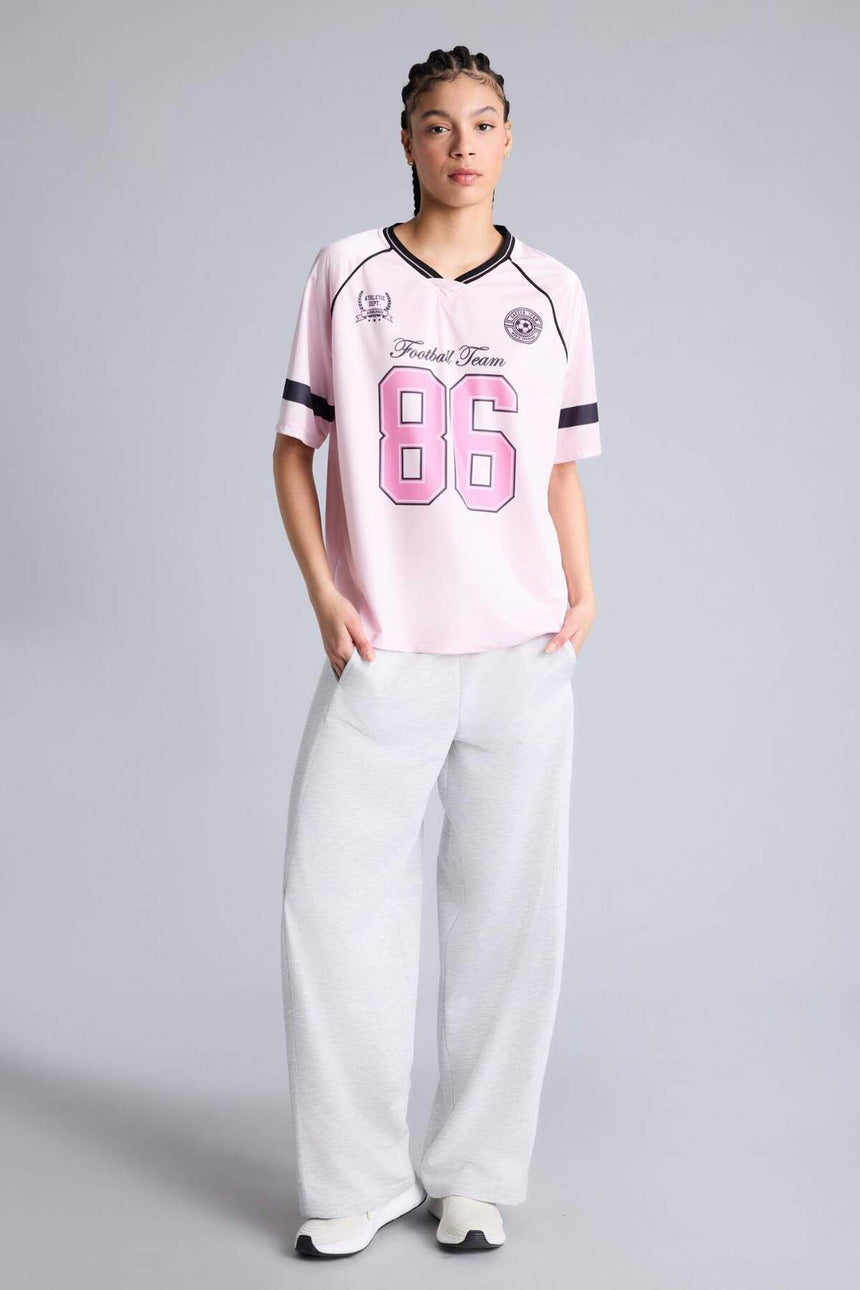 Defacto Kadın Short Sleeve T-Shirt G6228AX - Açık Pembe