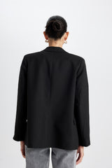 Defacto Kadın Blazer B0490AX - Siyah
