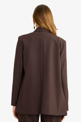 Defacto Kadın Blazer & Vest E7732AX - Kahverengi