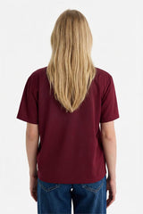 DeFacto Harry Potter Kadın Polo Yaka T-Shirt G0820AX - Bordo