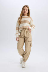 Defacto Çocuk Trousers D7608A8 - Açık Kahve