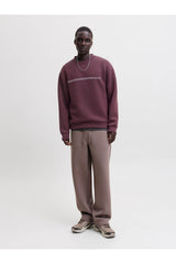 Jack & Jones Fusion Erkek Sweatshirt 12289830 - Kahverengi