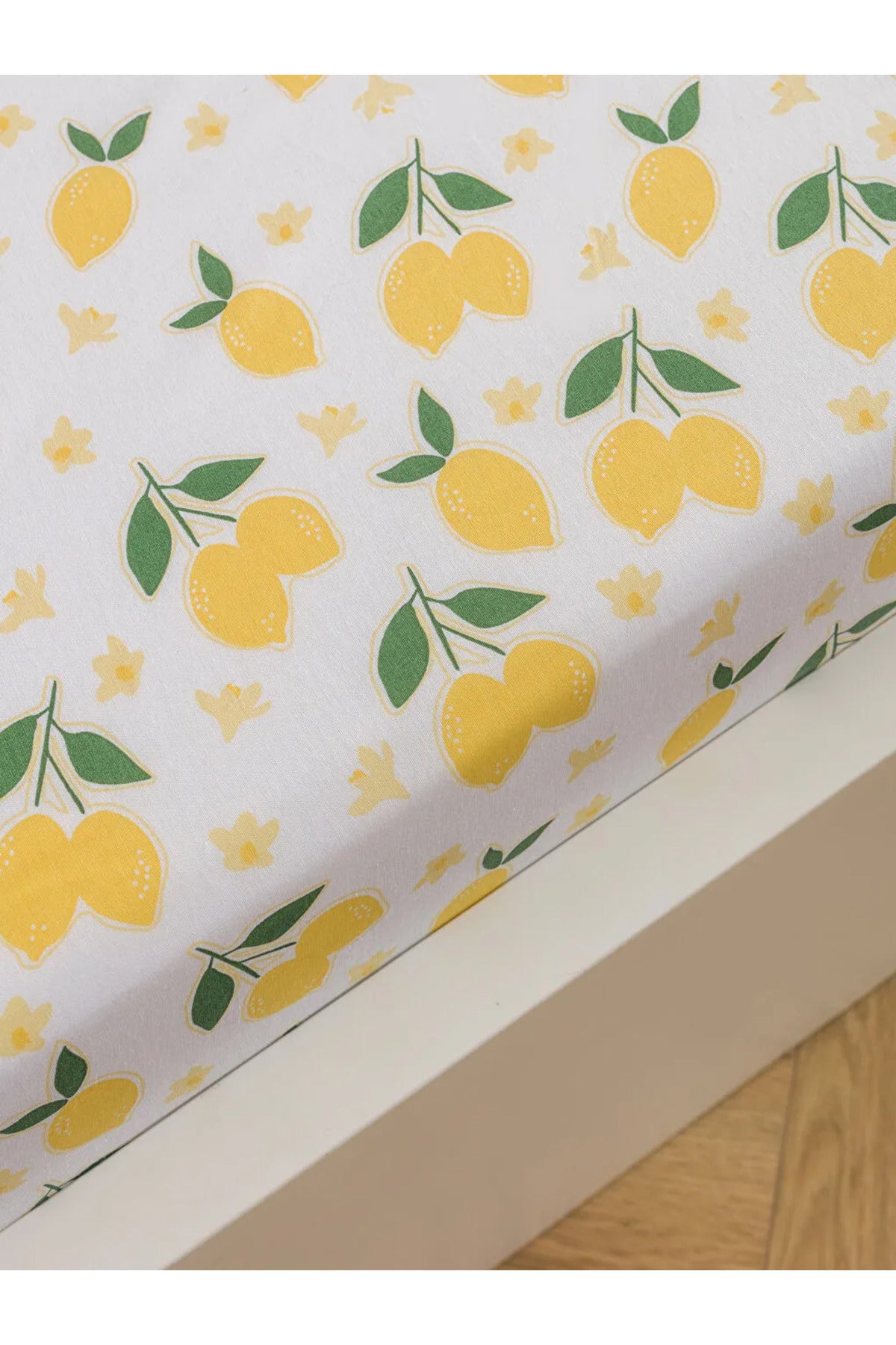 LC Waikiki Home Limon Desenli Çift Kişilik Lastikli Çarşaf S69657D8 - Karışık
