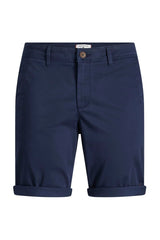JACK&JONES JPSTBOWIE SHORTS SOLID REG SN 12165604 - Koyu Lacivert