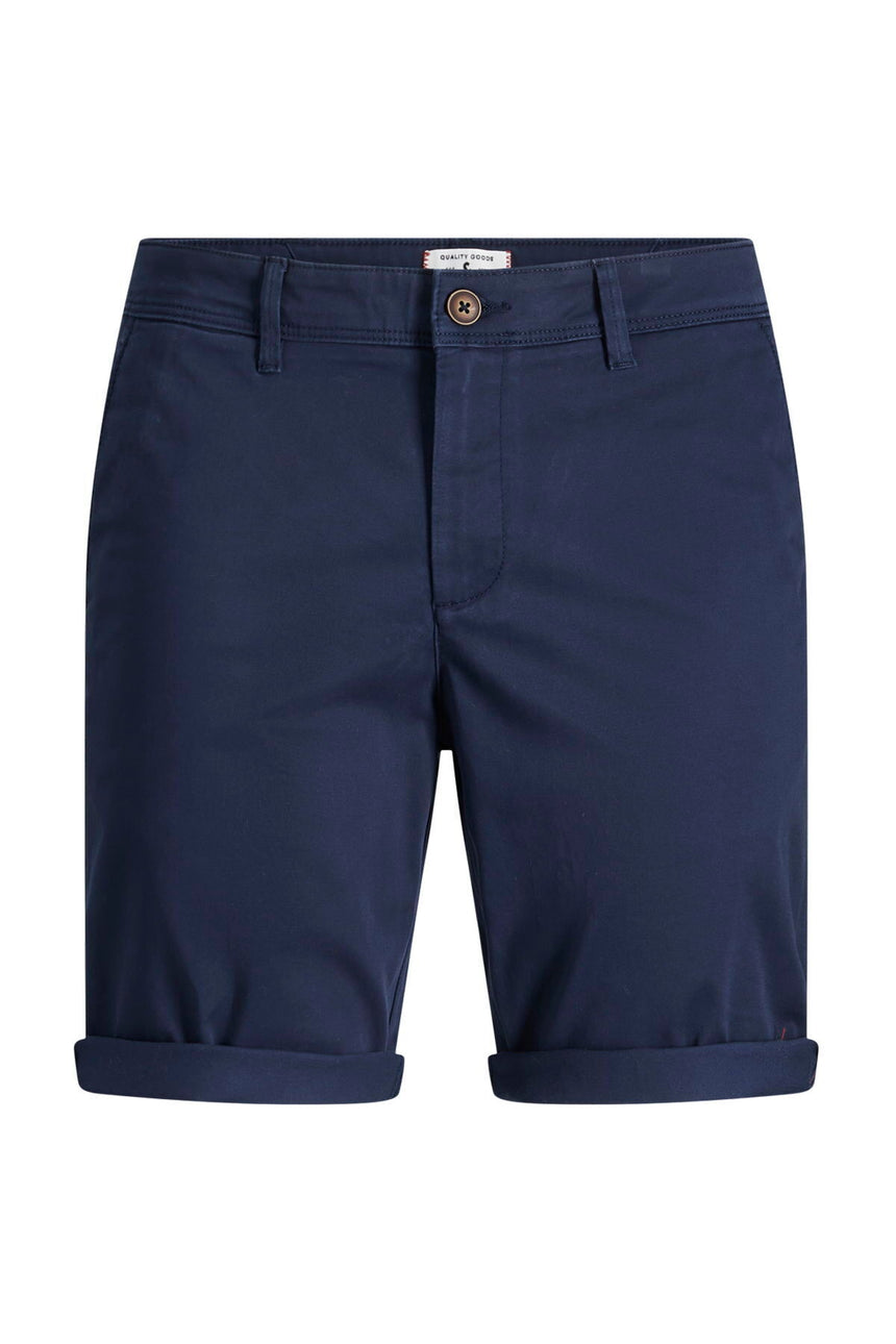 JACK&JONES JPSTBOWIE SHORTS SOLID REG SN 12165604 - Koyu Lacivert