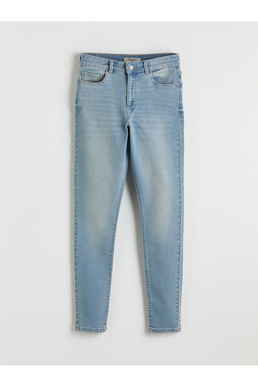 LCW KADIN S6CK79H8 PNT,JUPITER-WASH - Açık Çivit Mavisi