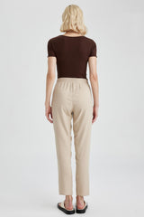 Defacto Kadın Trousers L3164Az - Kahverengi / Kum Beji