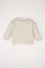 Defacto Çocuk Sweat Shirt D8548A5 - Ekru