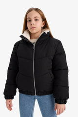 Defacto Çocuk Mont C5390A8 - Siyah