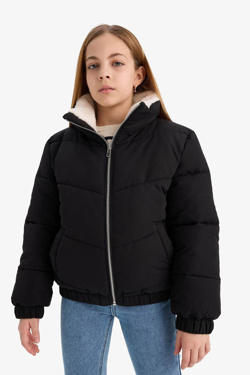Defacto Çocuk Mont C5390A8 - Siyah