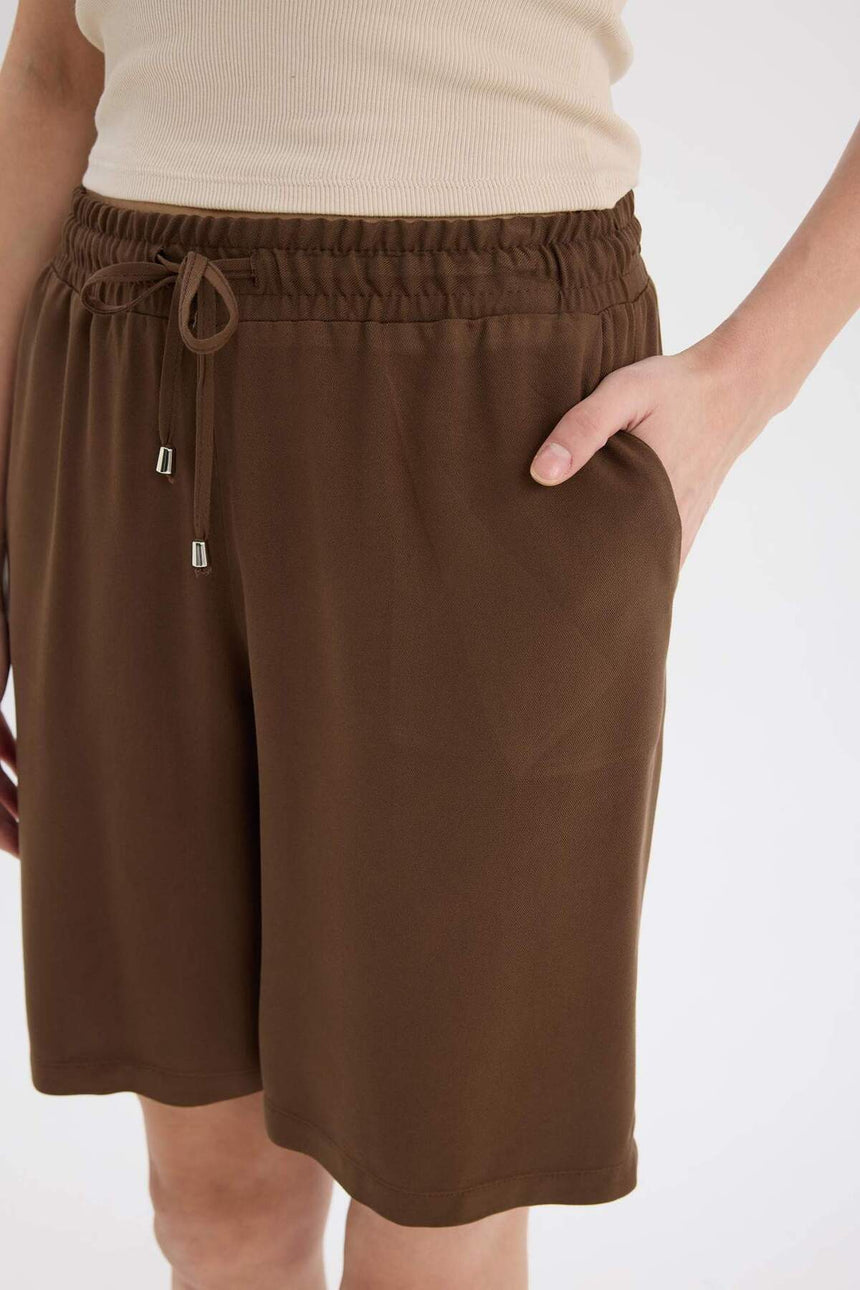 Defacto Kadın Woven Bottom İ6760Az - Kahverengi