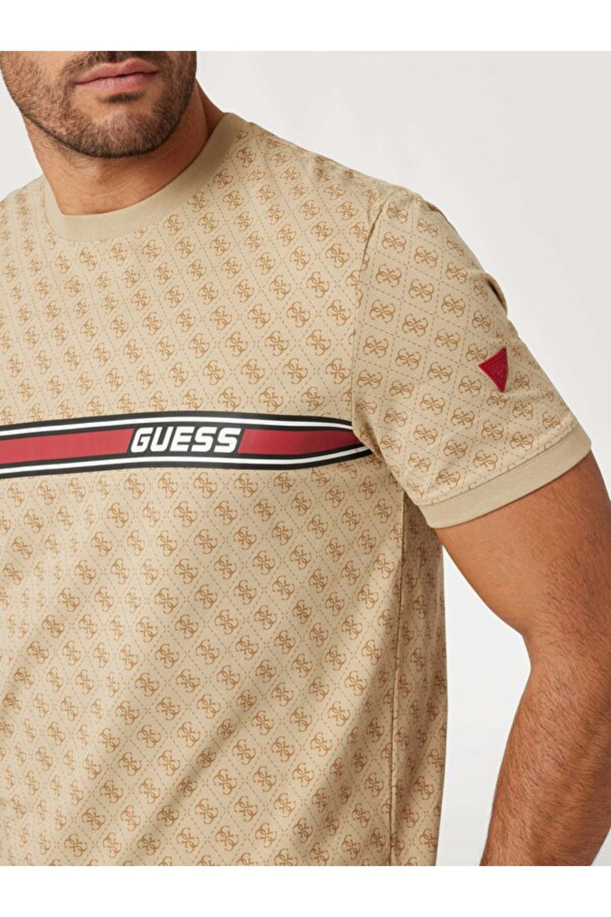 GUESS ERKEK JAMEY T-SHIRT Z2BI09J1314 - Bej