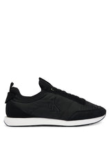 Calvin Klein Erkek RETRO RUNNER SOCK LACEUP MIX YM0YM01414 - Siyah
