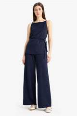 Defacto Kadın Trousers E5784AX - Koyu Lacivert