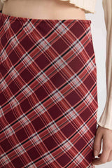 Defacto Kadın Knitted Skirt E1232AX - Bordo