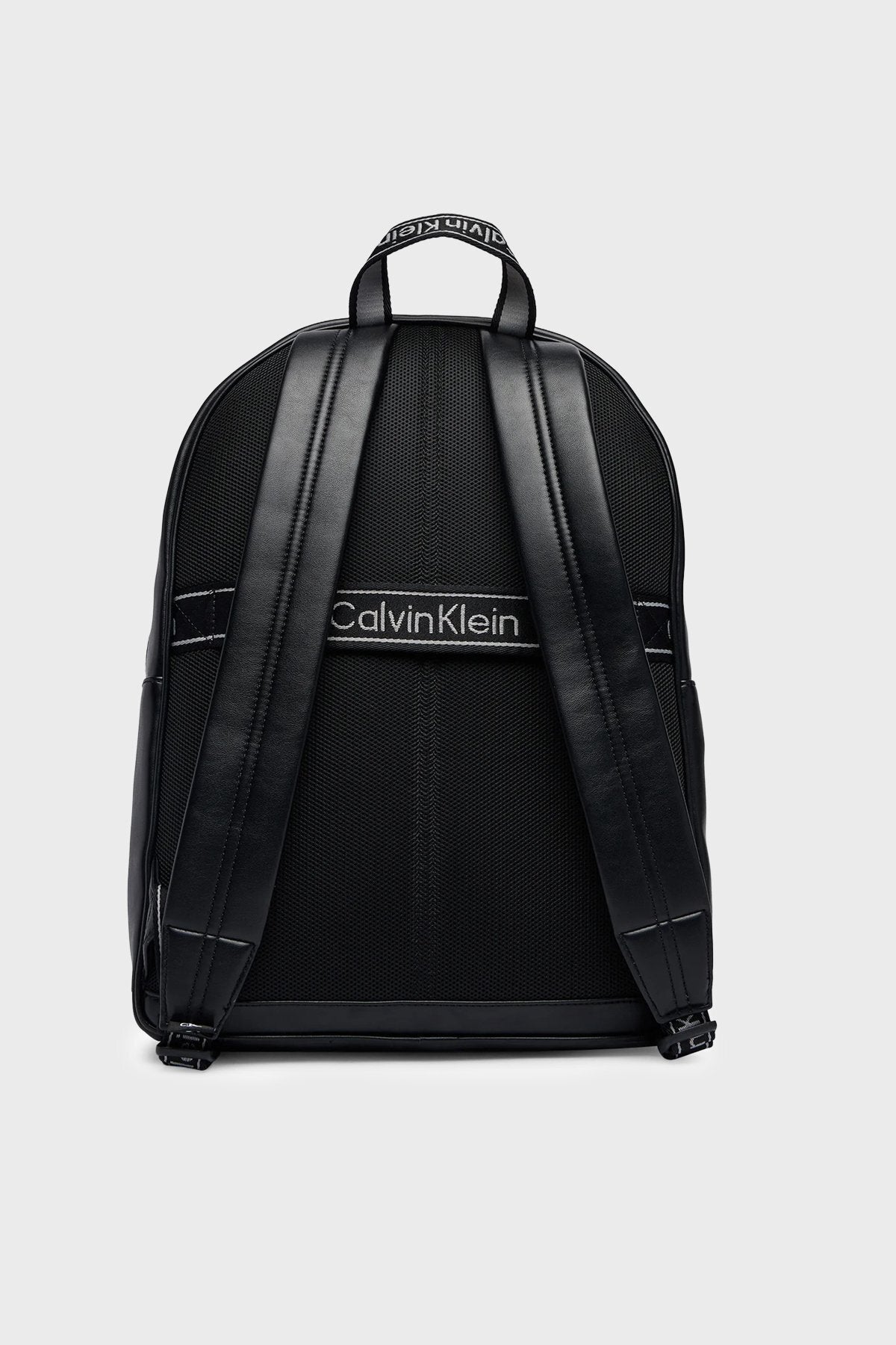Calvin Klein Bold Logo Webbing Backpack Erkek Sırt Çantası LV04D3417G - Siyah