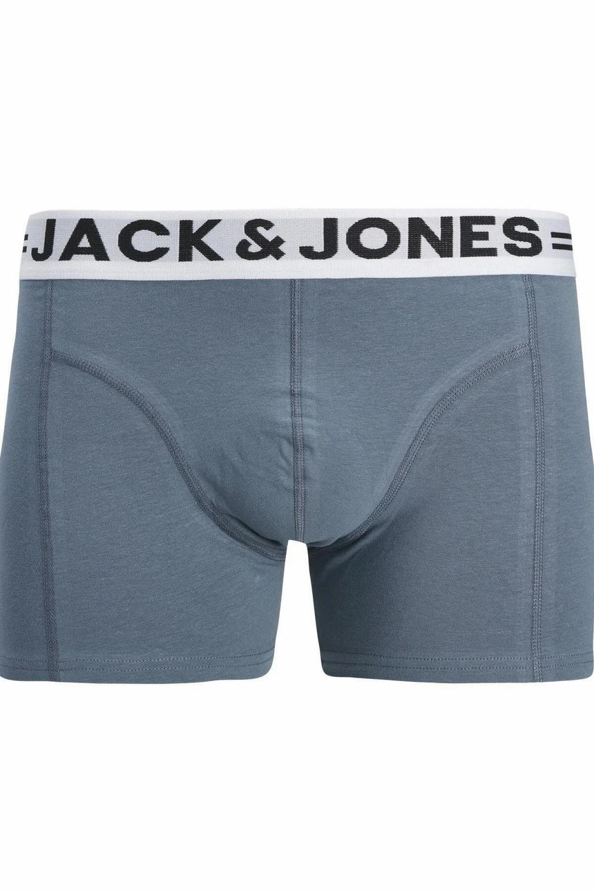 JACK&JONES SENSE TRUNKS 3-PACK NOOS 12081832 - Mavi