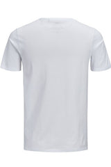 JACK & JONES 12137126 ERKEK TSHIRT - Beyaz