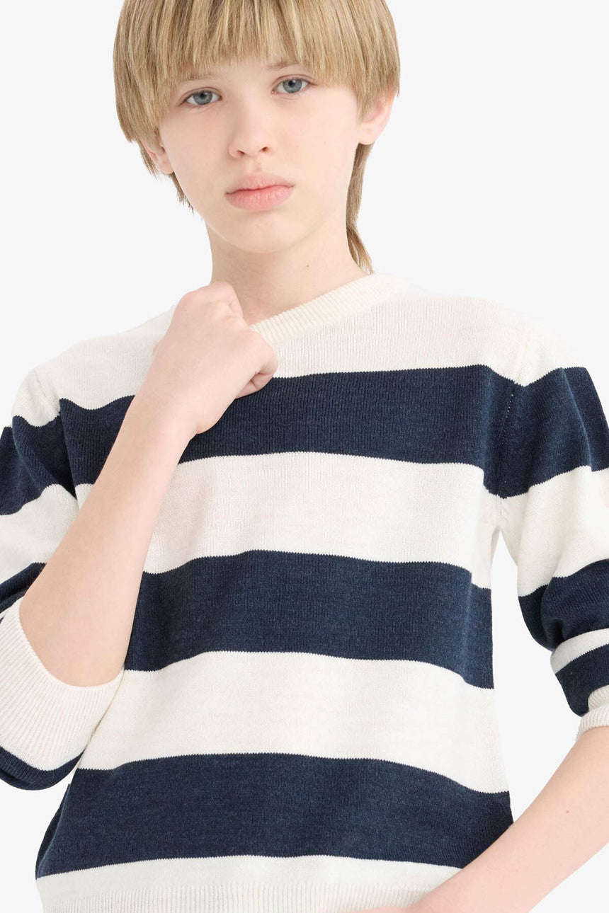 Defacto Çocuk Pullover C1710A8 - Ekru