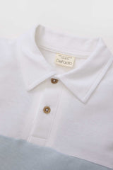 Defacto Çocuk Short Sleeve Polo T-Shirt B9247A5 - Beyaz