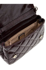 Guess Juliet Mini Kadın Omuz Çantası HWQT2456740 - Koyu Kırmızı