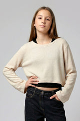 DMB 9-14 Kadın Sweatshirt - Füme