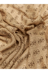 GUESS KADIN KATYA SCARF 90X180 AW5341POL03 - Açık Bej/ Kahverengi