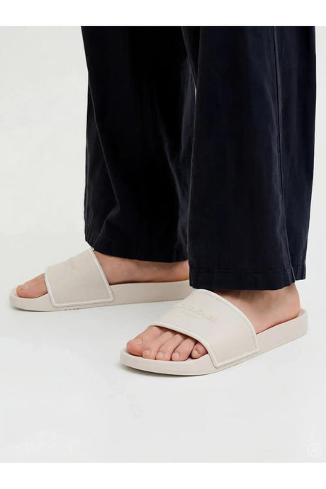 JACK&JONES JFWARTILLERY MOULDED SLIDER SN 12292042 - Bej/ Açık Gri