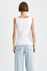Defacto Kadın Knitted I1059AZ - Beyaz