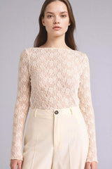 Defacto Kadın Long Sleeve Blouse G9802AX - Ekru