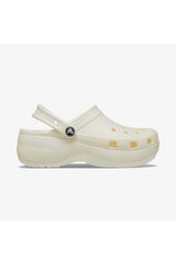 Crocs Platform Glitter Clogw 207241 Unisex Terlik - Kırık Beyaz