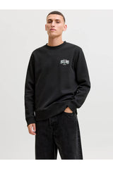 Jack & Jones Aero Erkek Sweatshirt 12298492 - Siyah