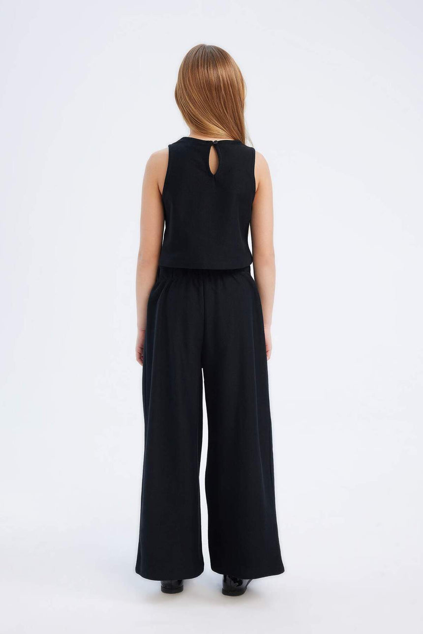 Defacto Çocuk Knitted Set C0871A8 - Siyah