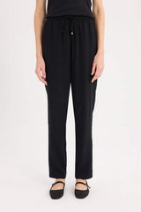 Defacto Kadın Trousers L3164Az - Siyah