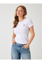 GUESS KADIN SS CN MINI TRIANGLE W2YI44J1314 - Beyaz