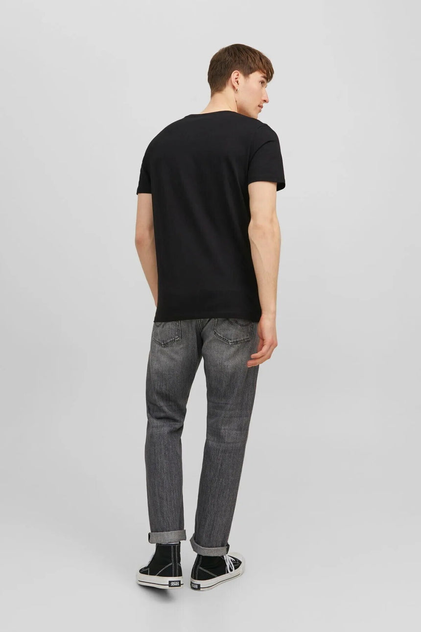 JACK&JONES T-SHIRT 12151955 - Siyah