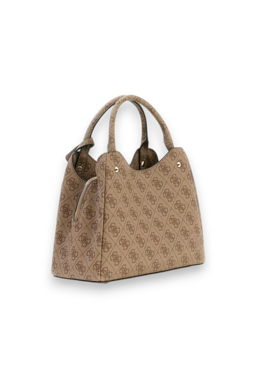 GUESS KADIN MERIDIAN II SML GFRND CARRYALL HWSG6974050 - Açık Bej/ Kahverengi