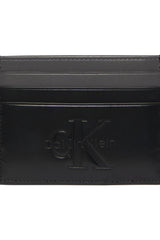 Calvin Klein Erkek BOLD CARD CASE LV04D1154G - Siyah