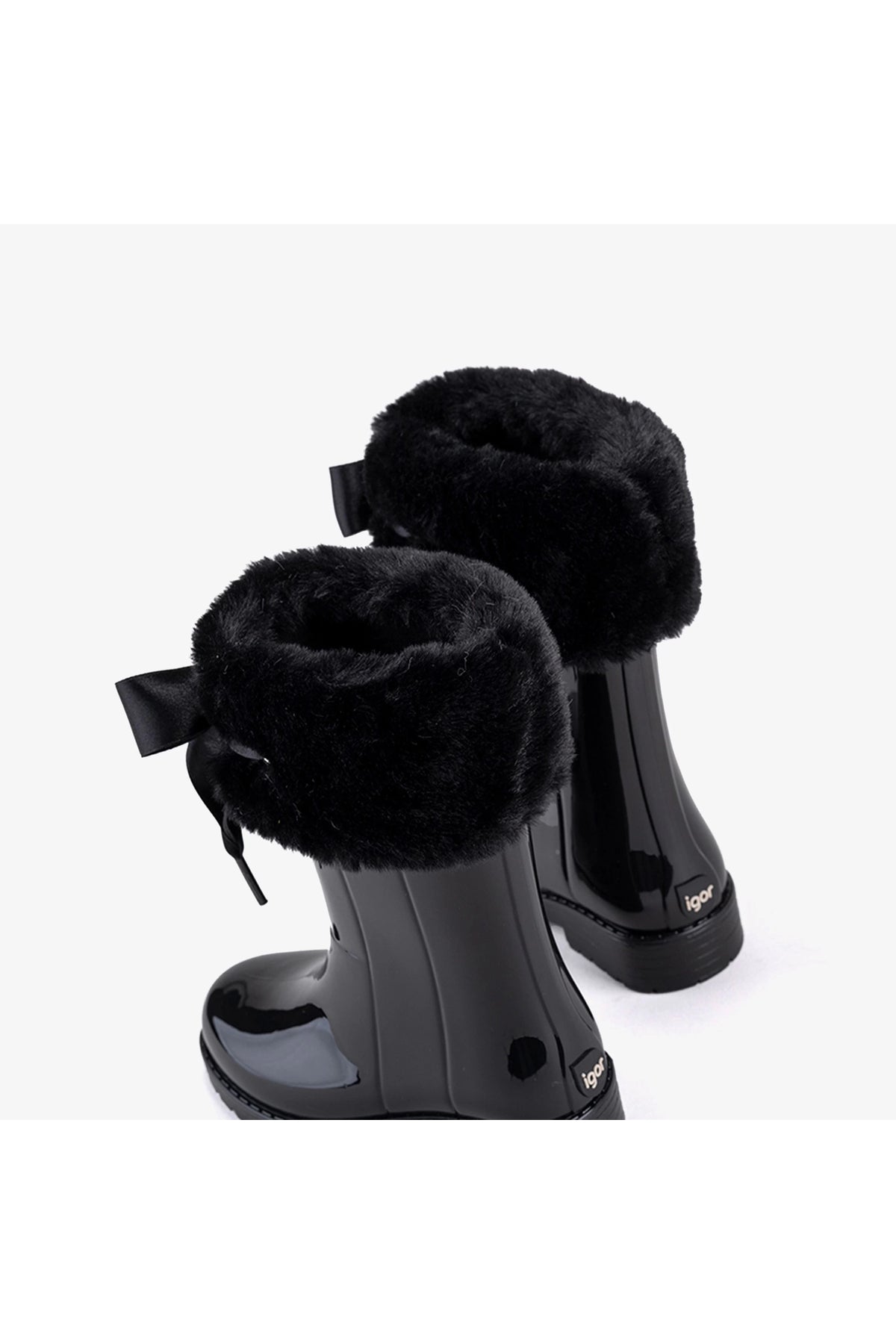 Igor Campera Charol Soft Çocuk Çizme W10239 - Siyah