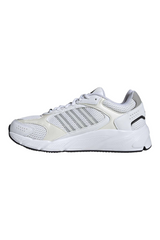 Sporline adidas Crazychaos 2000 beyaz kadın sneaker, tekstil yüzeyli ve yanlarda ikonik üç bant detaylı spor ayakkabı
