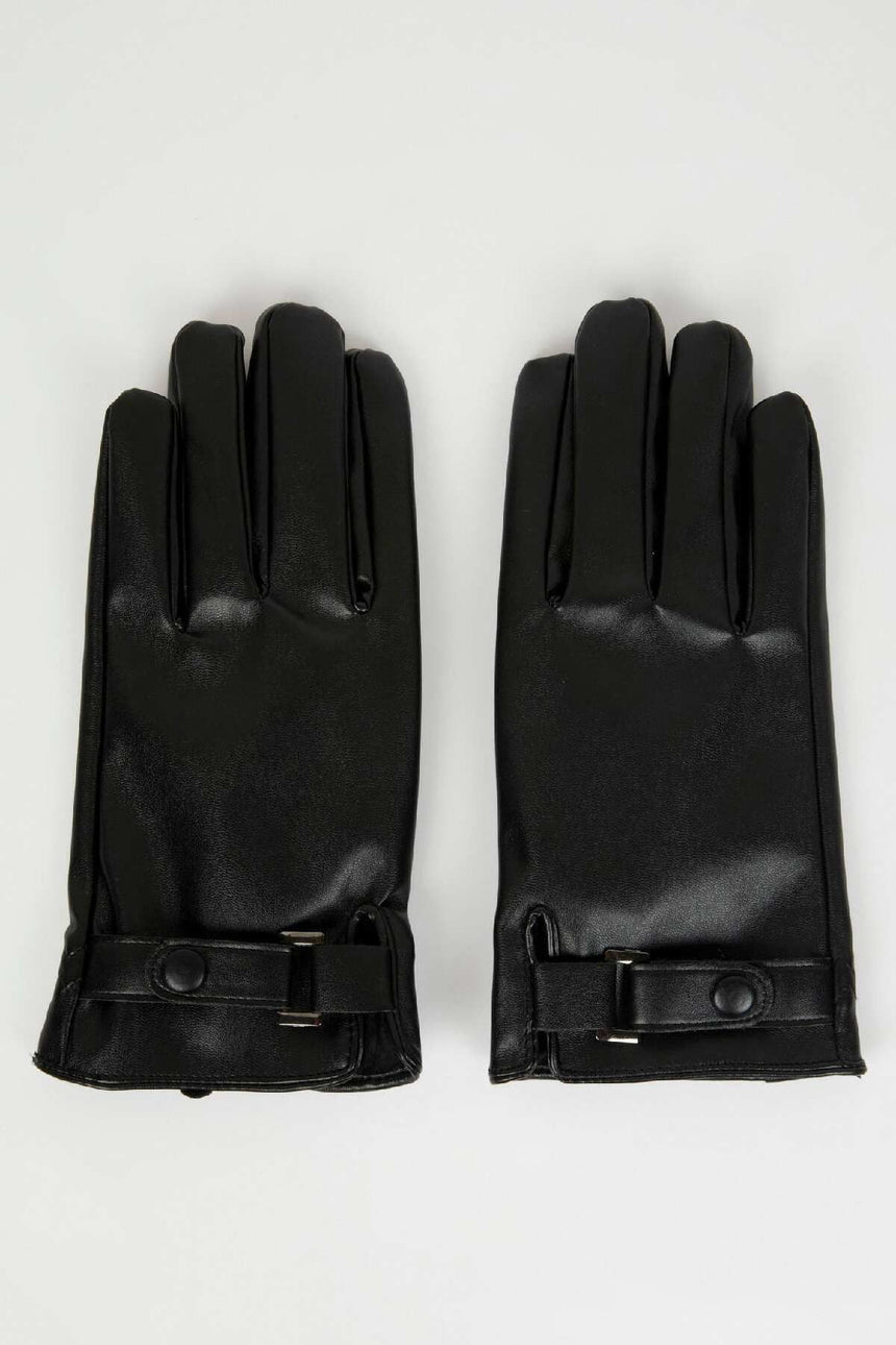 Defacto Erkek Gloves A6624Ax - Siyah