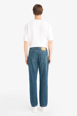 DeFacto R9026AZ Erkek Jean Pantolon - Koyu Yeşil