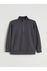 LC Waikiki Kadın Sweatshirt W5ID83AI - Antrasit
