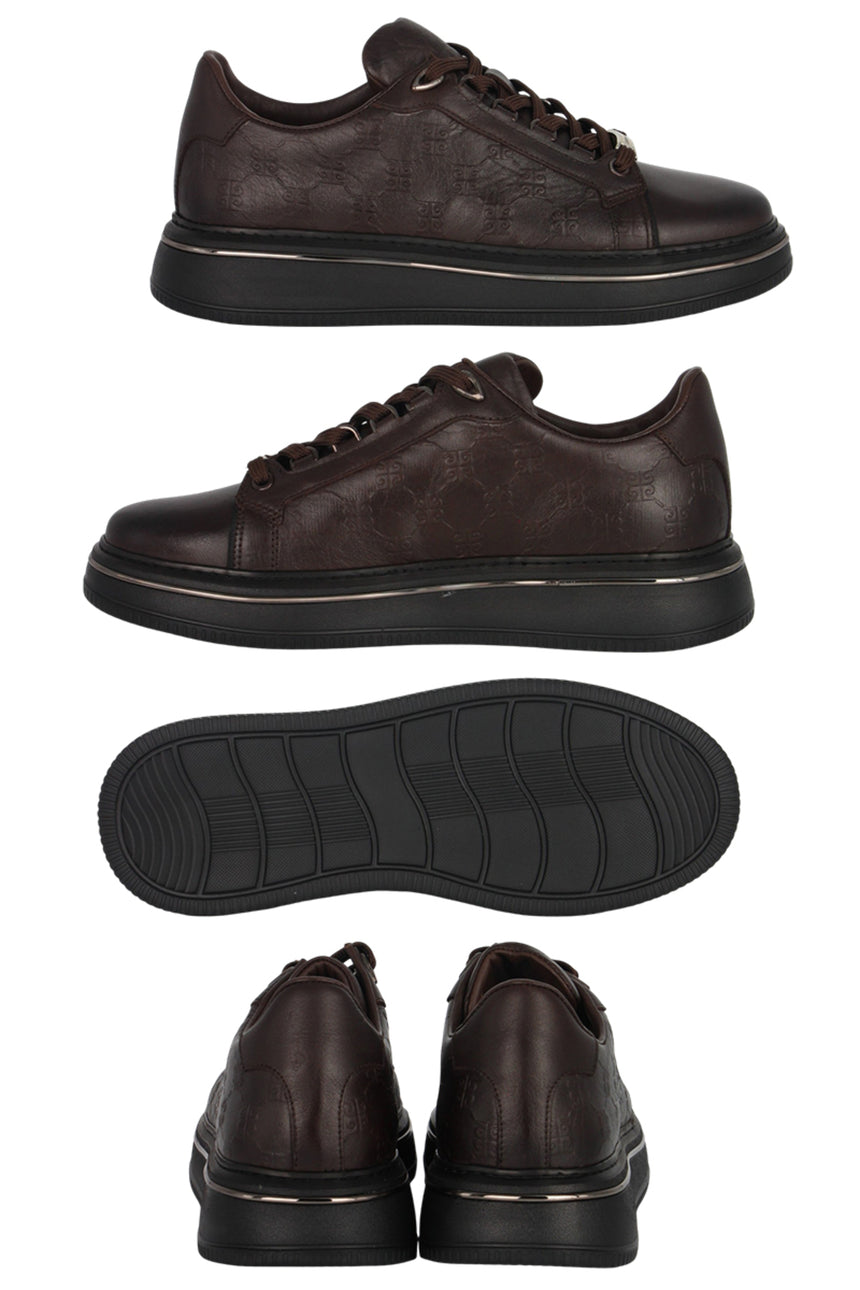 Pierre Cardin 10231 Erkek Günlük Ayakkabı - Acı Kahve