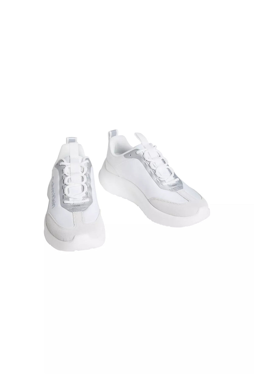 Calvin Klein Kadın LIGHT EVA RUNNER NYL-SUE HW0HW03149 - Beyaz