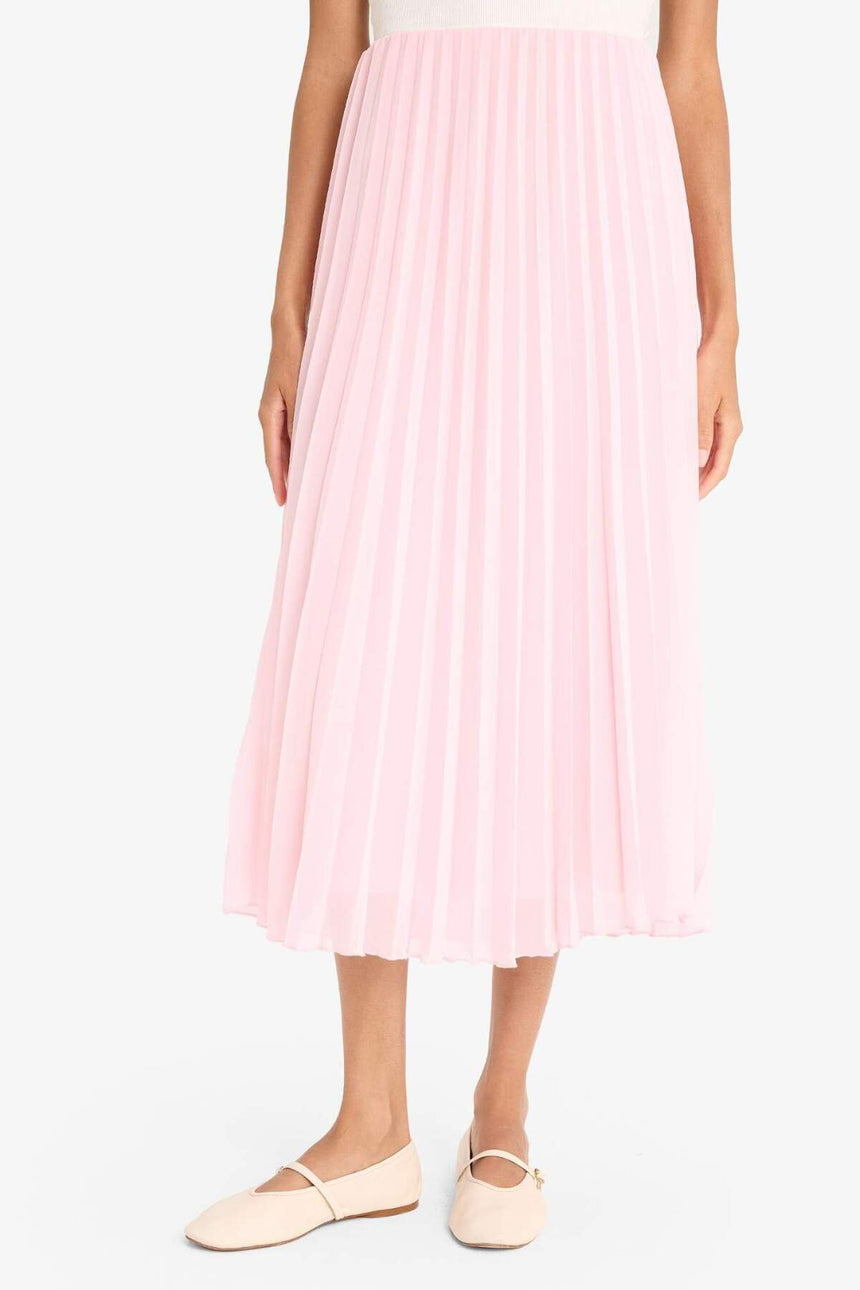 Defacto Kadın Woven Skirt F1524Ax - Açık Pembe