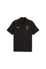 Galatasaray 78682726 Erkek Polo Yaka T-Shirt - Siyah