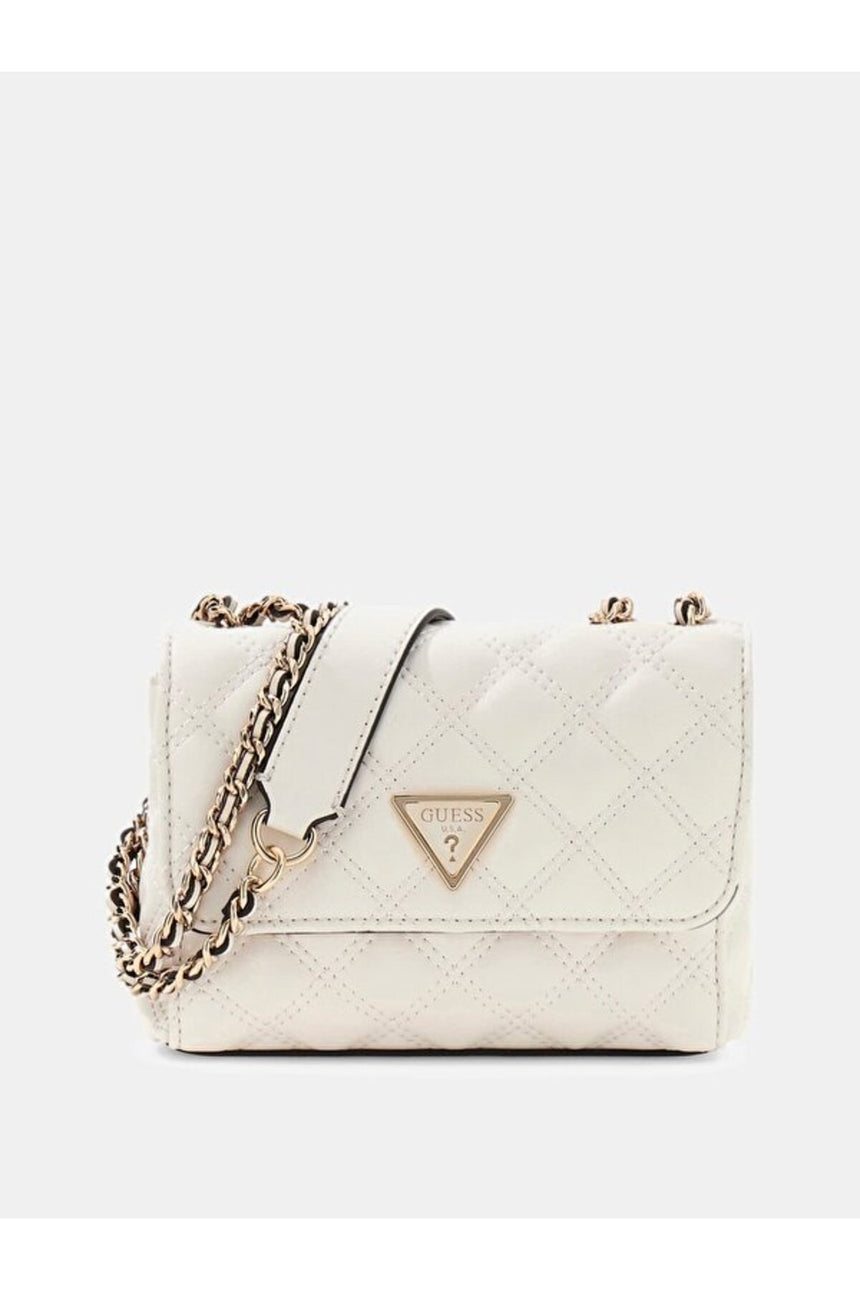 GUESS KADIN GIULLY II MINI 2 COM HWQG9673740 - Kırık Beyaz/ Ekru